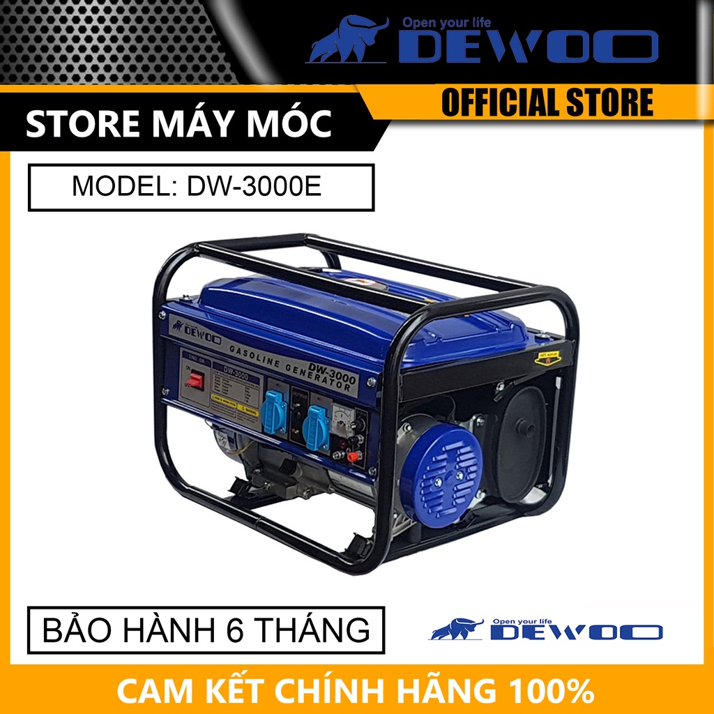 Máy phát điện dewoo dw-3000e - hàng chính hãng