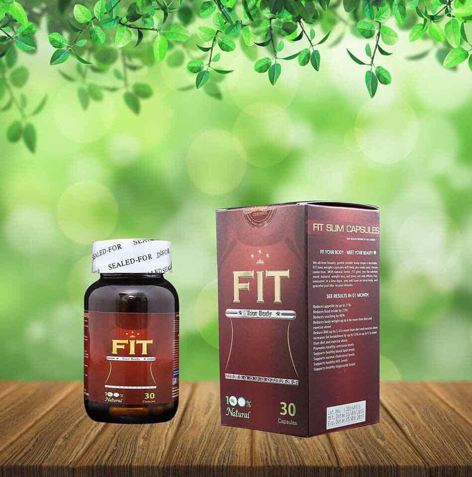 [CHÍNH HÃNG] Viên uống giảm cân FIT SLIM USA ( 30 viên)