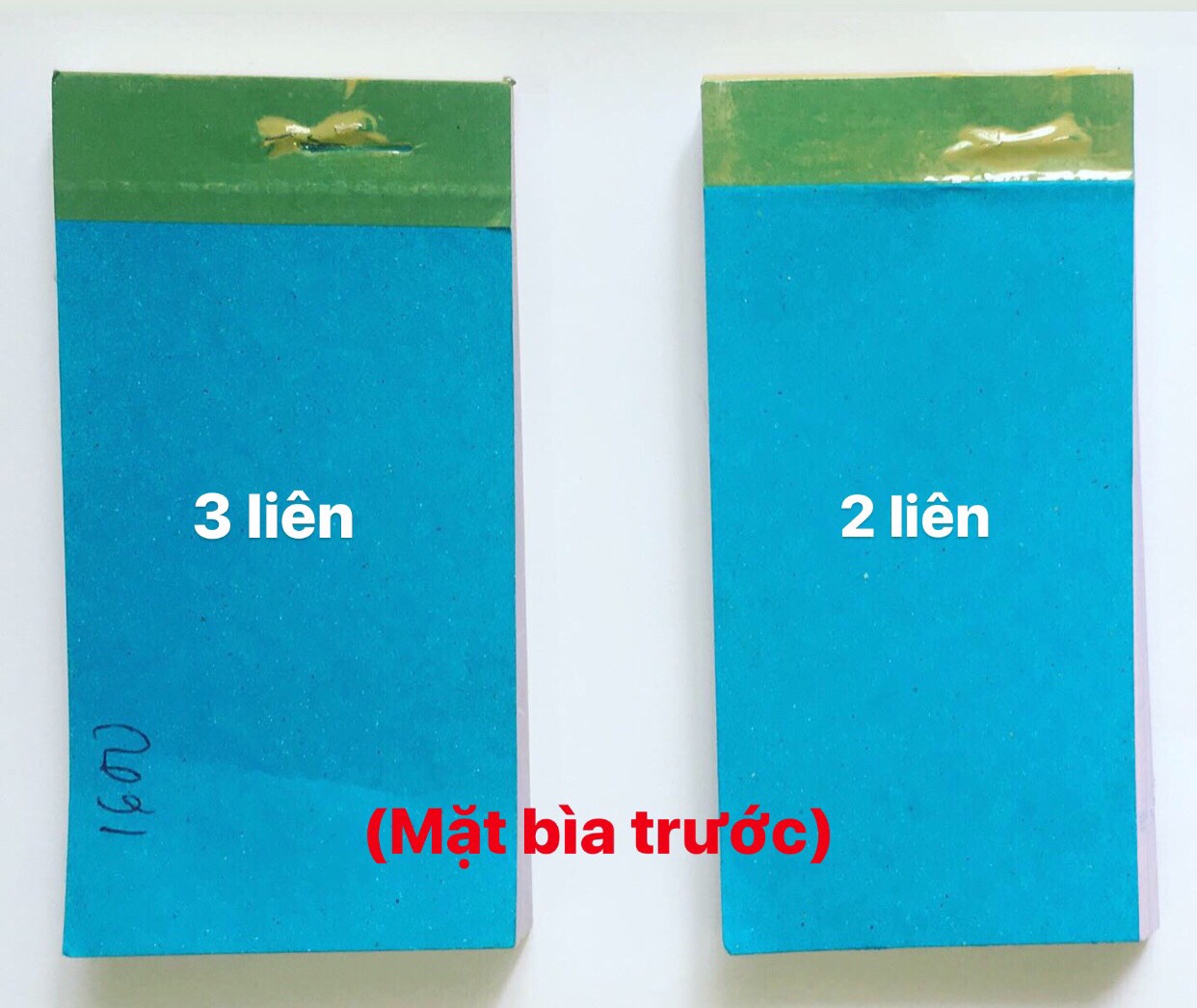 Combo 20 cuốn Cùi xé khổ 5x10 2 liên và 3 liên