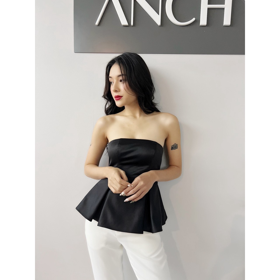 Áo quây đen xòe - AT002