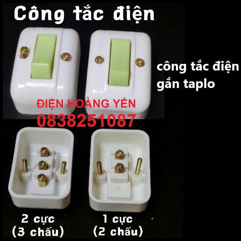 2 Electrical Switches (2 Poles, 3 Poles)