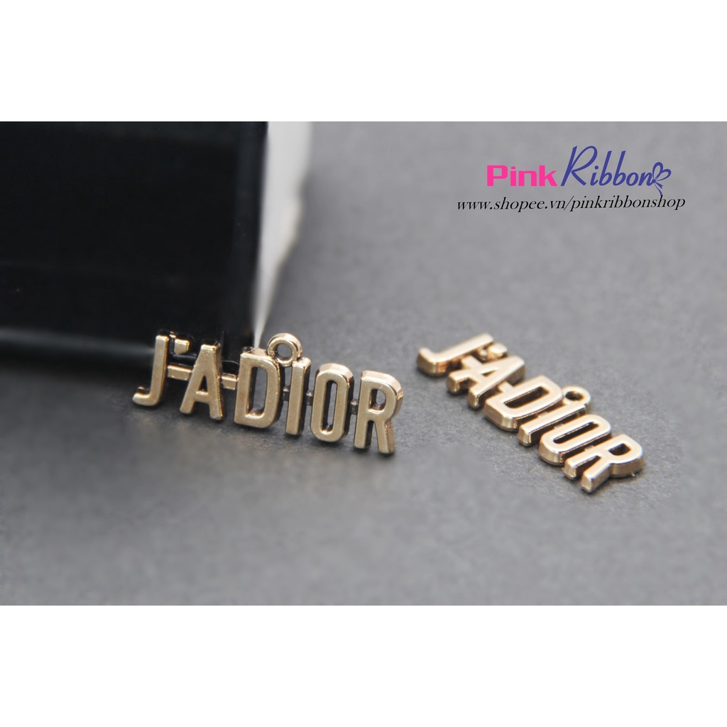 Set 2c - Charm chữ J-@-Ɗl0Ʀ dùng trang trí thủ công, may mặc