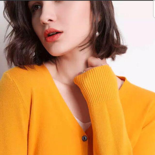Áo khoác len cardigan lông cừu