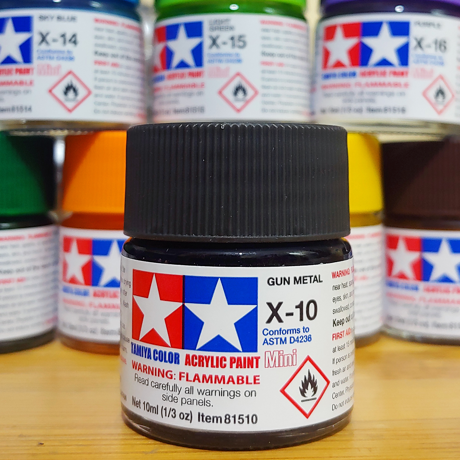 Sơn mô hình tamiya acrylic paint x-1 ~ x-21