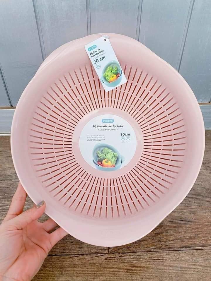 Bộ thau rổ Inochi cao cấp kt 35cm