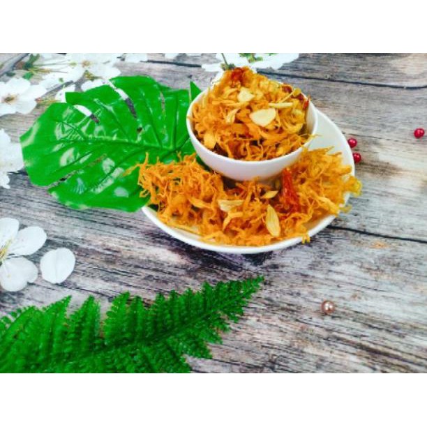 Khô gà bơ tỏi thượng hạng [GIÁ RẺ] - 500gr