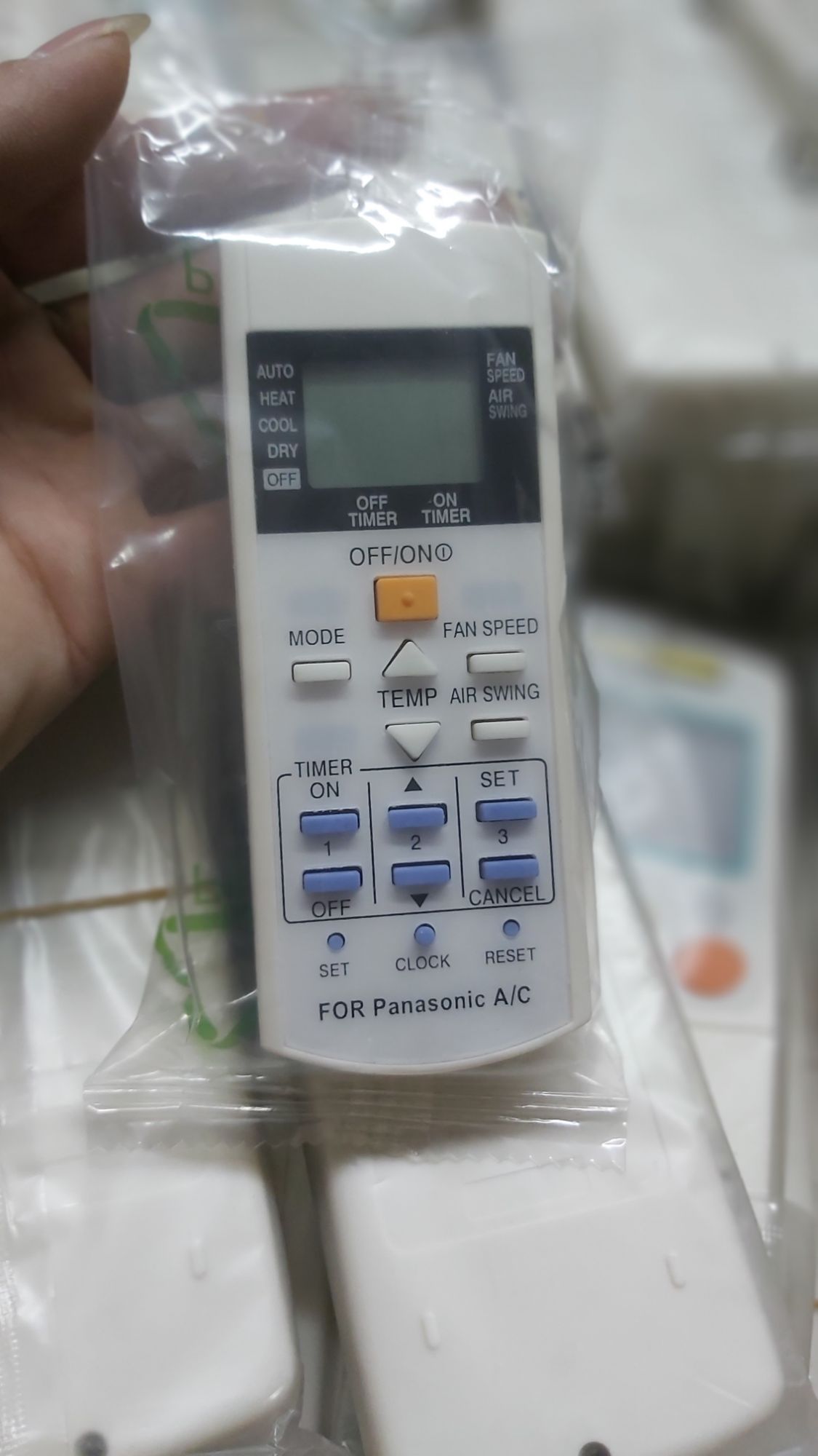 khiển điều hòa panasonic không ion 2 chiều