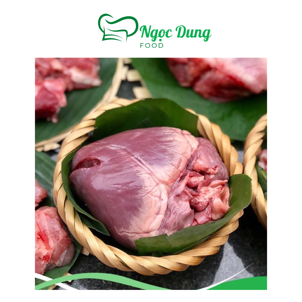 Tim heo nhập khẩu 1kg (giao tphcm)