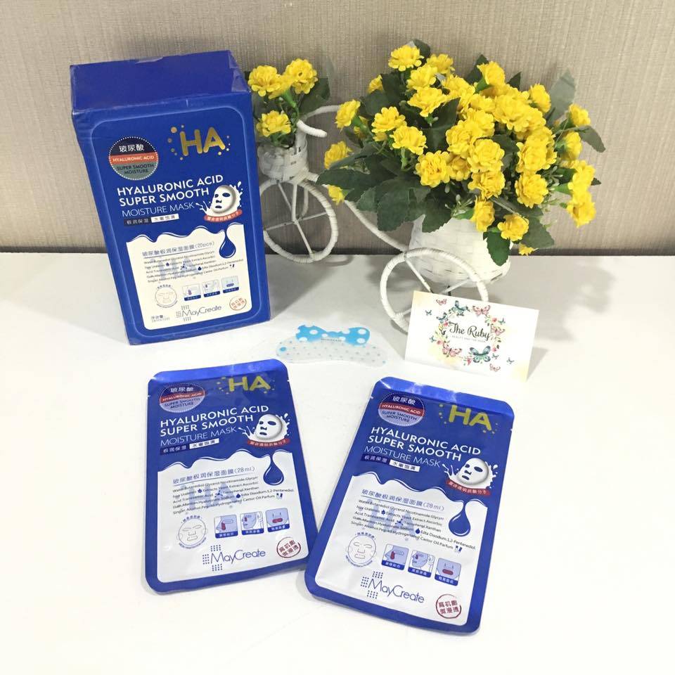 [HCM]Hộp Mặt Nạ HA Maycreate 20 Miếng Xanh