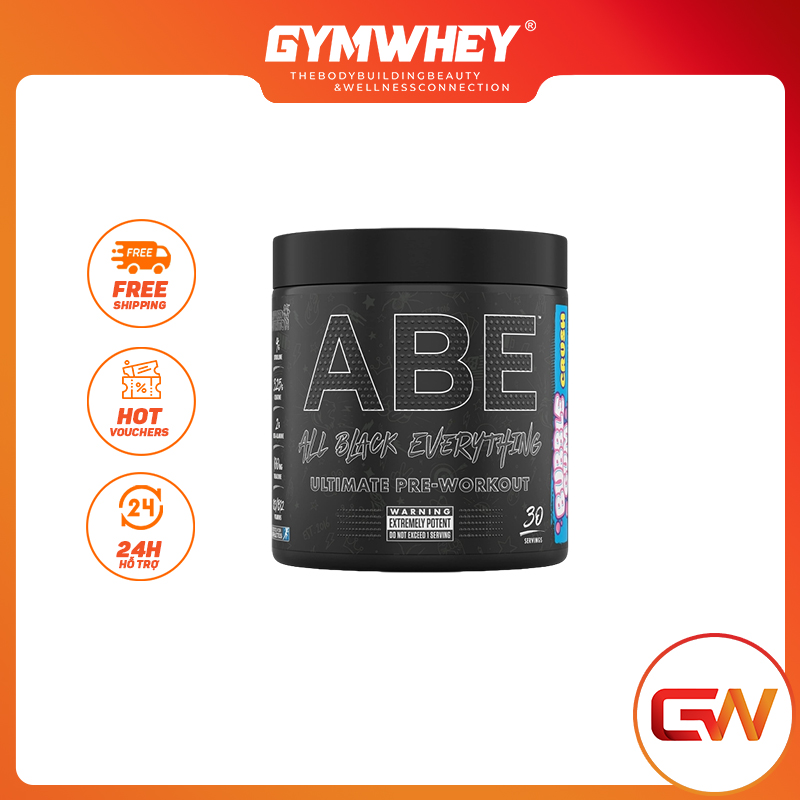 Thực phẩm bổ sung tăng sức mạnh cơ bắp applied nutrition abe 30 lần dùng