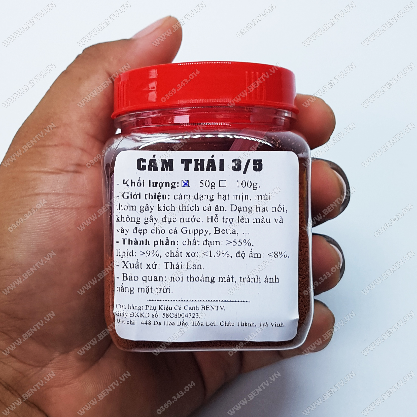 Cám Thái INVE 3/5 - Thức Ăn Cao Cấp Cho Cá Guppy Betta