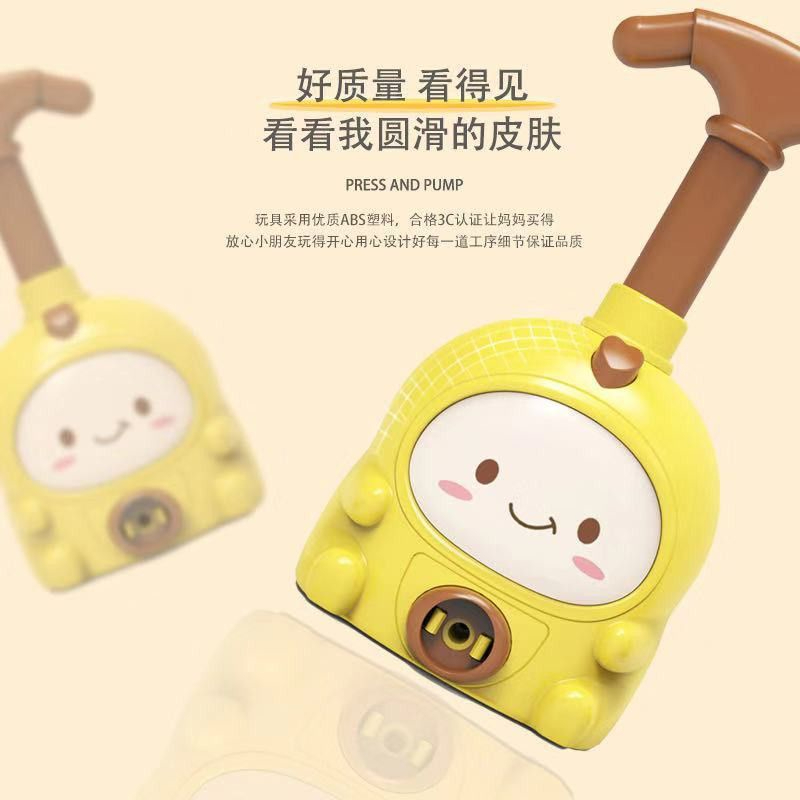 Đồ chơi bơm bóng đua xe kèm phi hành gia nhảy dù😄😄😄
