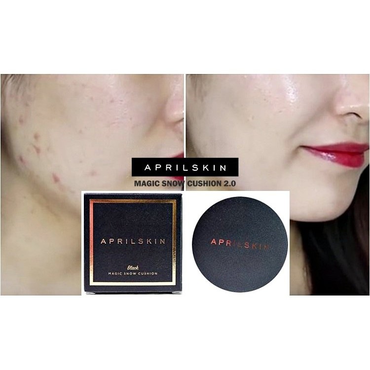 Phấn nước April Skin Magic Snow Cushion SPF 50++ PA+++