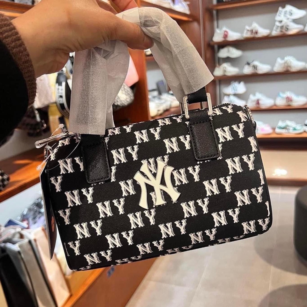 BAO AUTH - Túi Trống MLB Monogram - HÀNG CHÍNH HÃNG