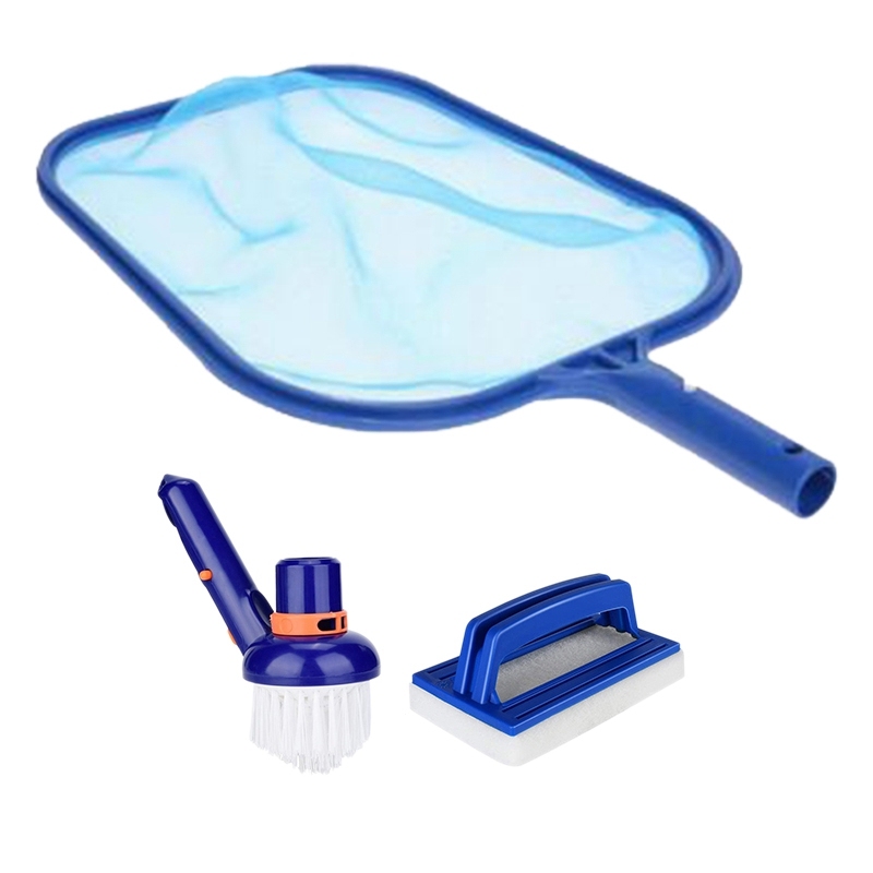 Bảng giá Pool Maintenance Kit, 3PCS Easy to Use Spa Cleaning Kit Hot Tub Accessories with Pool Skimmer Net, Sponge Brush