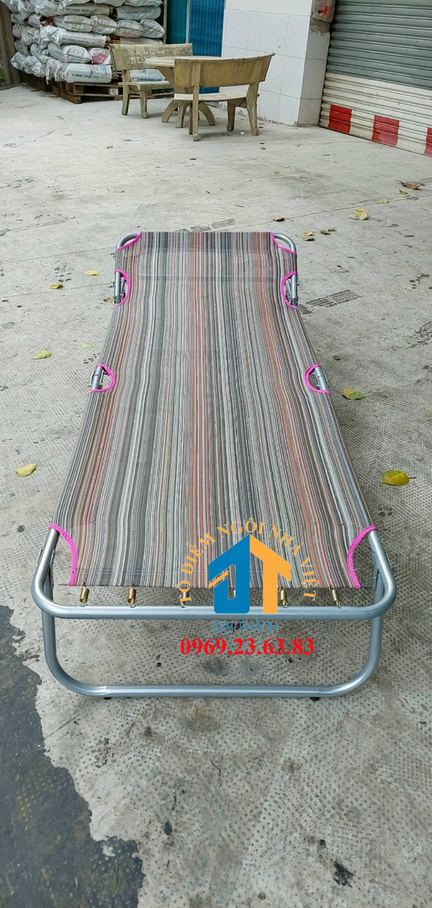 Giường  xếp lưới khung sắt cỡ lớn ĐẠI THÀNH