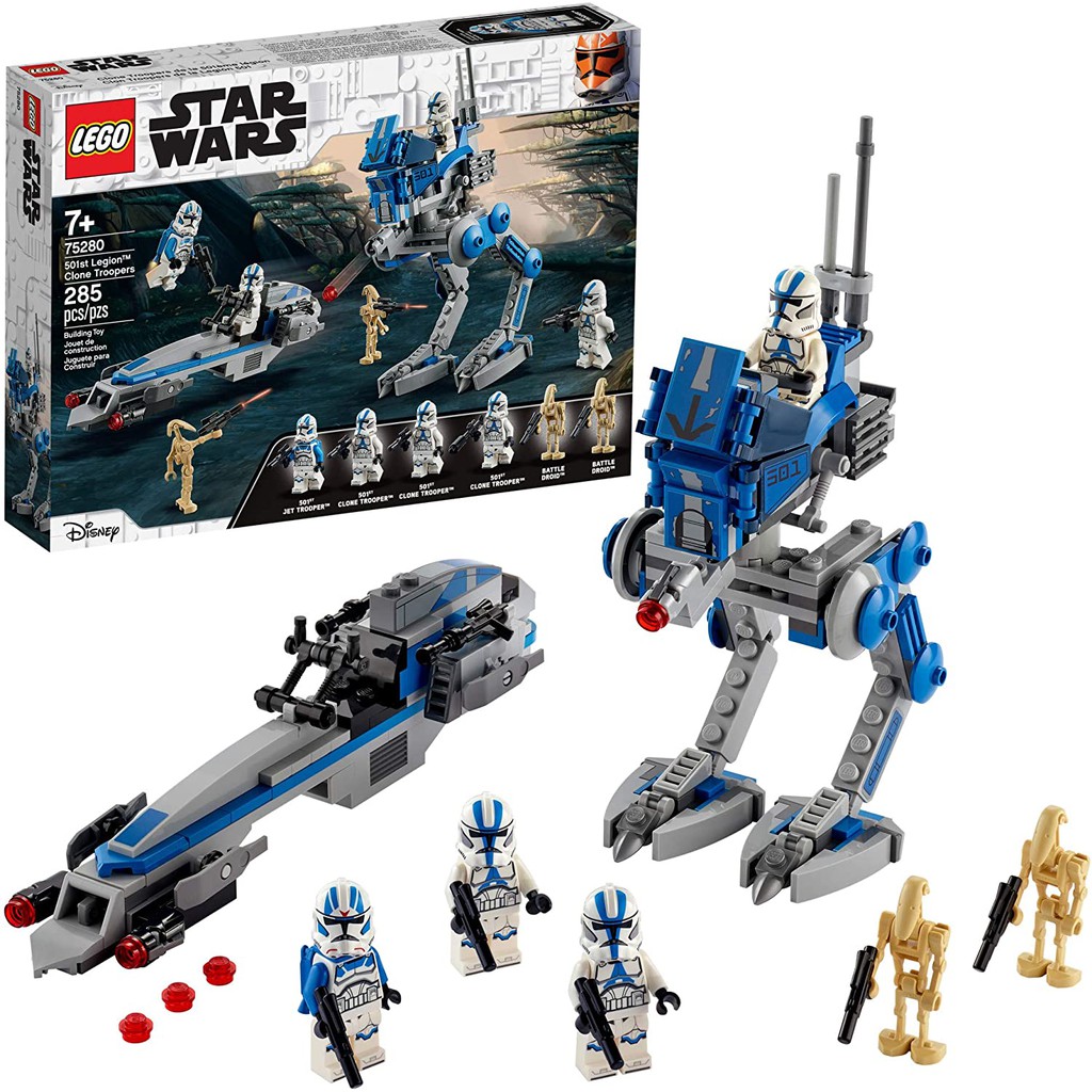 75280 LEGO Star Wars 501st Legion Clone Troopers
