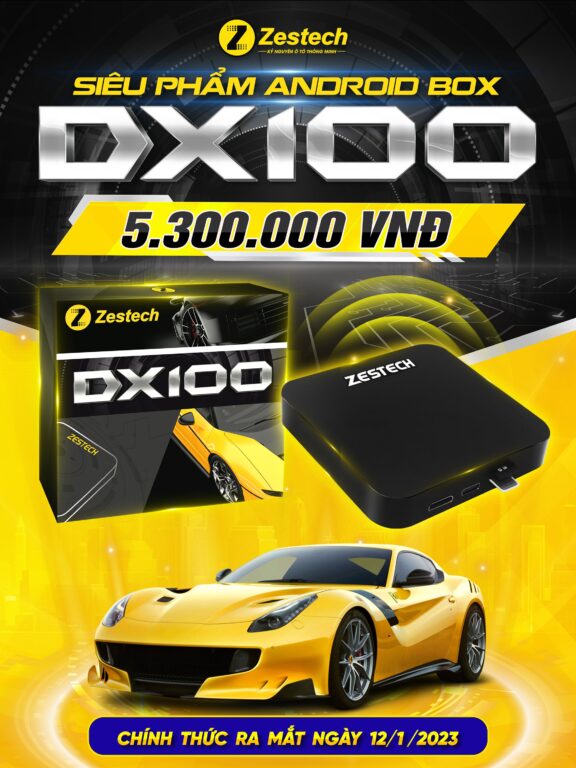 Carplay Android Box Zestech DX100 (Mới 2023)