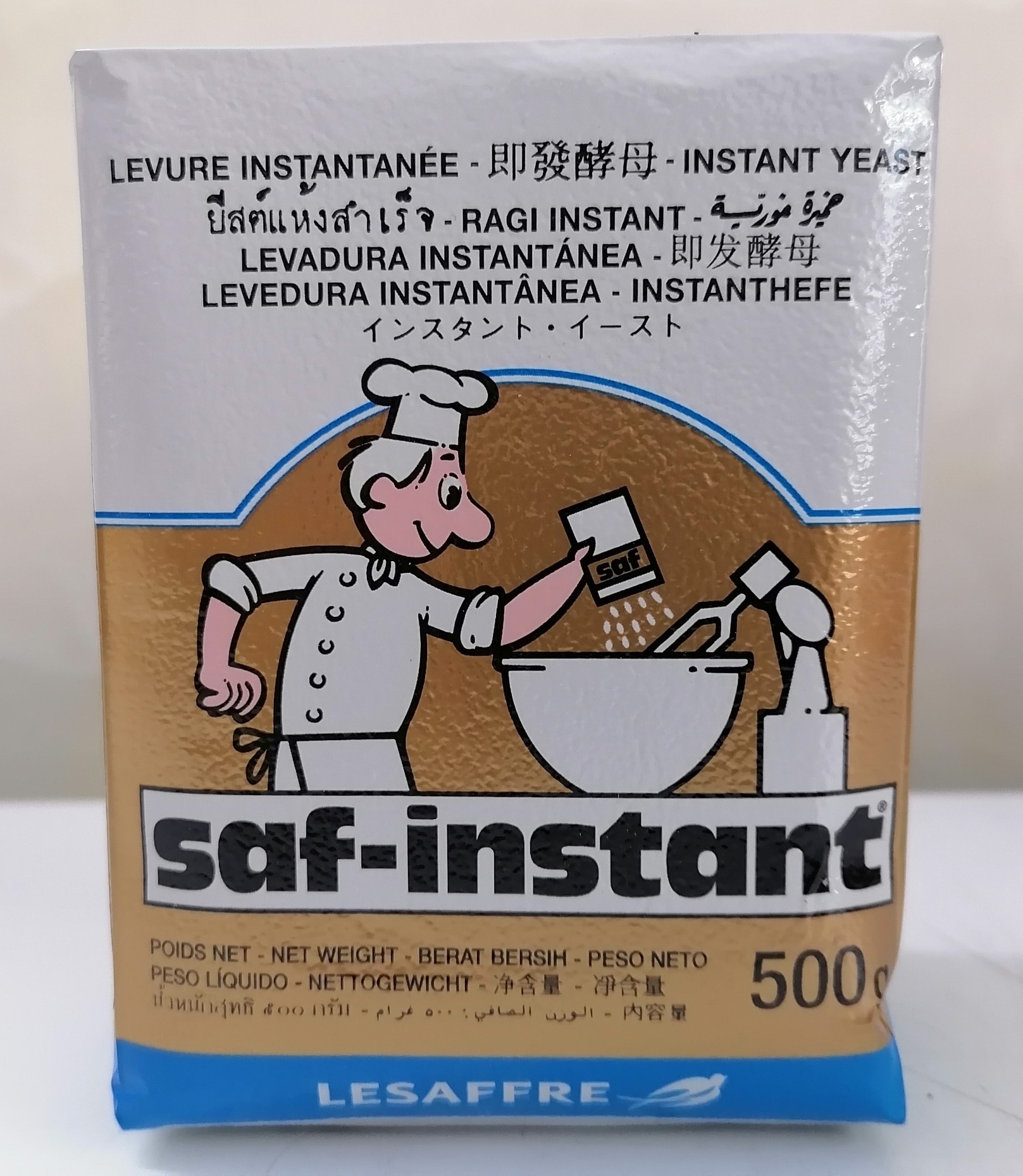 [MEN VÀNG 500g (LỚN)] MEN KHÔ BÁNH MÌ NGỌT [France] SAF INSTANT Gold Yeast (ntn-hk)