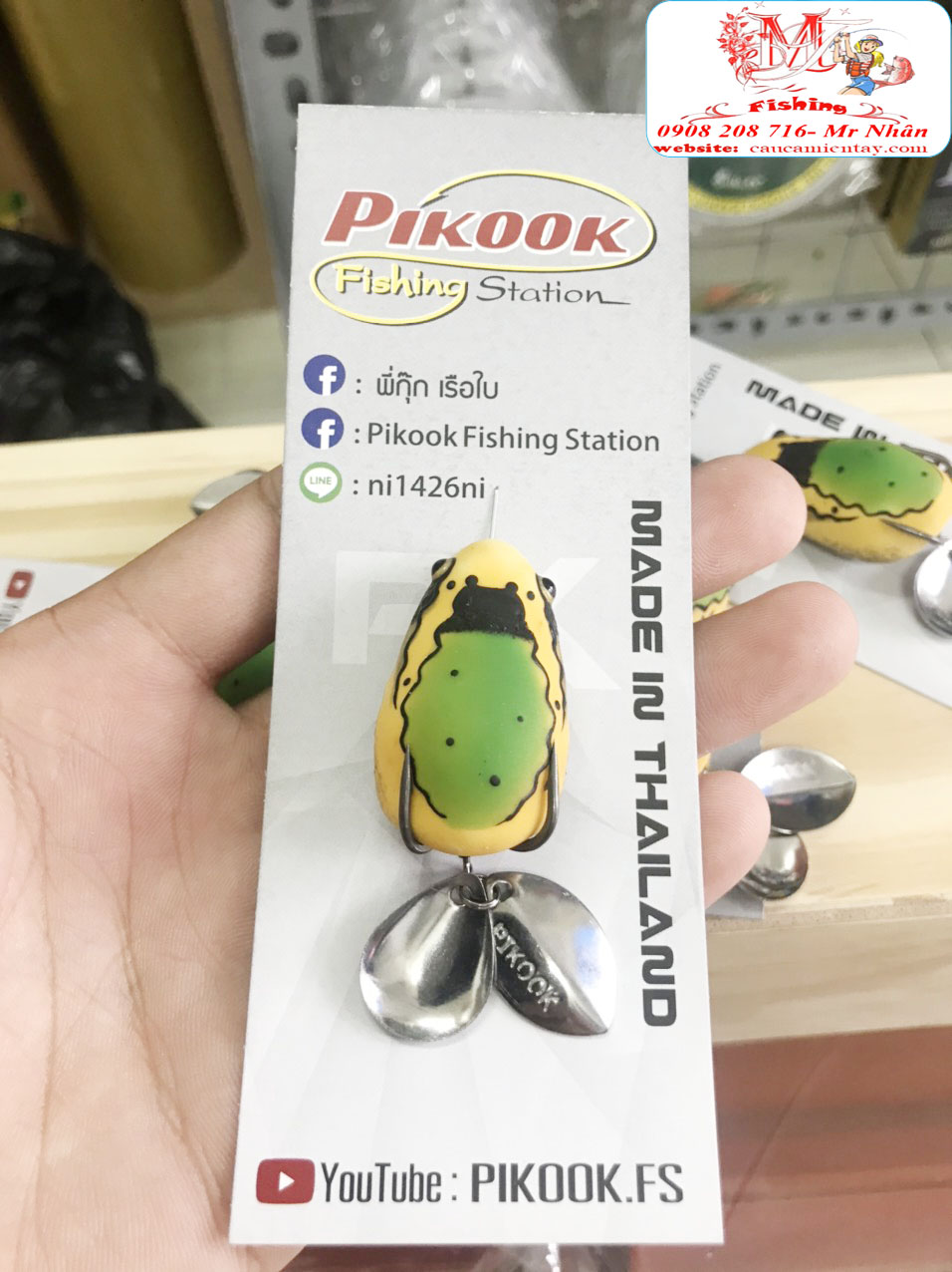 Nháy Hơi Sóc Chuột Câu Cá Lóc