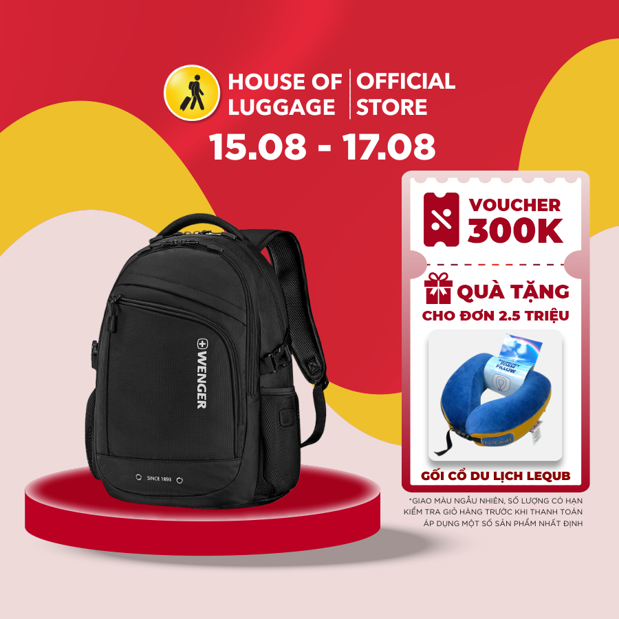 Balo laptop 15.6" Pilot Pro WENGER - THỤY SĨ
