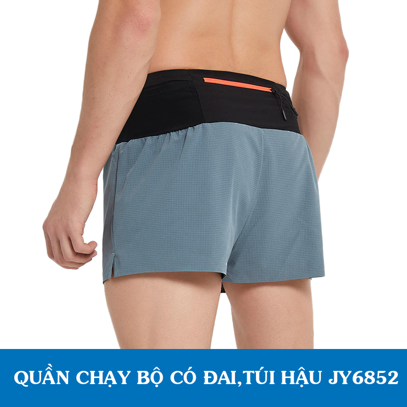 Quần chạy bộ tích hợp đai đựng điện thoại,bình nước,gel,muối jy6852