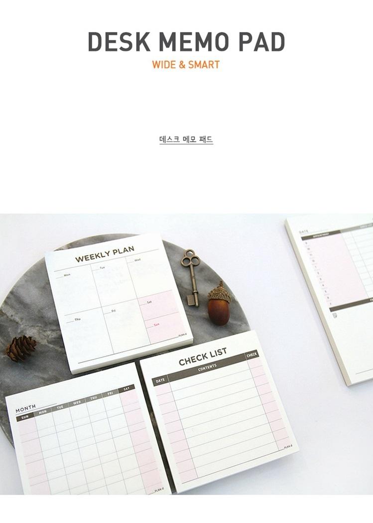 Note check list ngày, tháng - 60 tờ/tập
