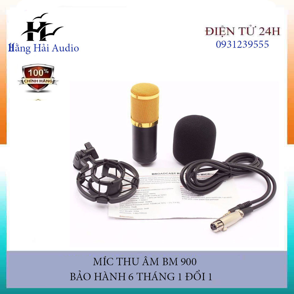 Bôn livestrame k10 và mic bm900