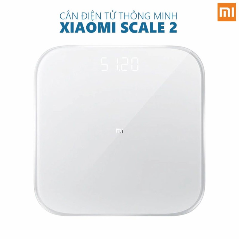 Cân điện tử thông minh Xiaomi Mi Smart Scale Gen 2 | Phân tích BMI cơ thể nhập khẩu