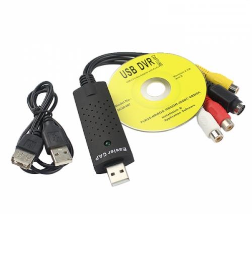 Dây cáp Easycap USB 2.0 Ghi chương trình TV-VCD-DVD-Camera