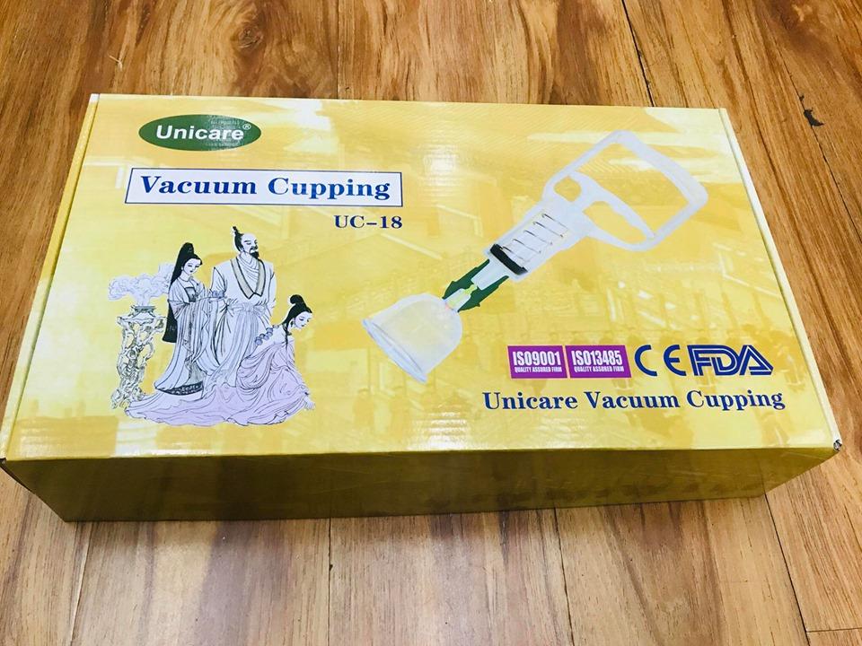 Bộ Giác Hơi Không Dùng Lửa Vacuum Cupping 18 ống