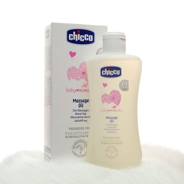 Dầu Massage CHICCO Chiết Xuất Cám Gạo 200ML