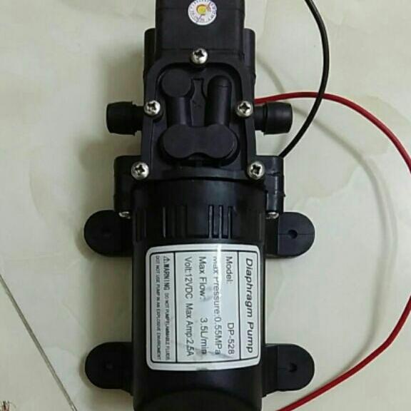 MÁY BƠM ÁP MINI 12v ÁP LỰC CAO