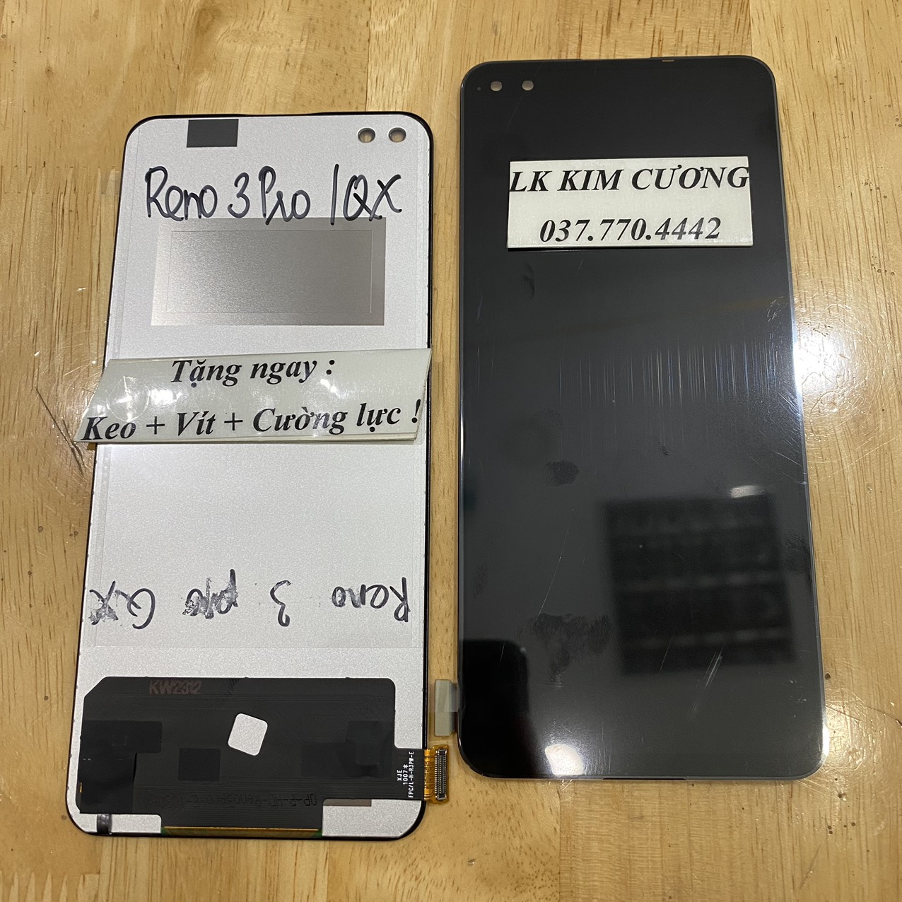 Màn hình tương thích oppo reno 3 pro - 4G - mã QX