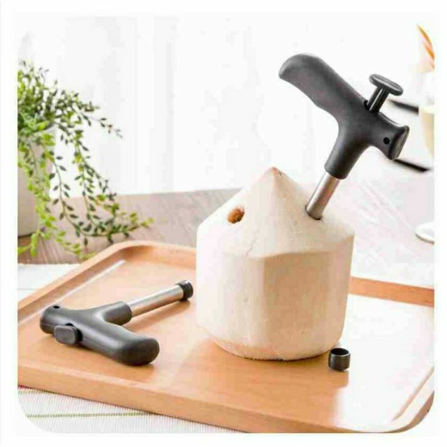[HCM]Đồ dùng khui dừa bằng thép không gỉ