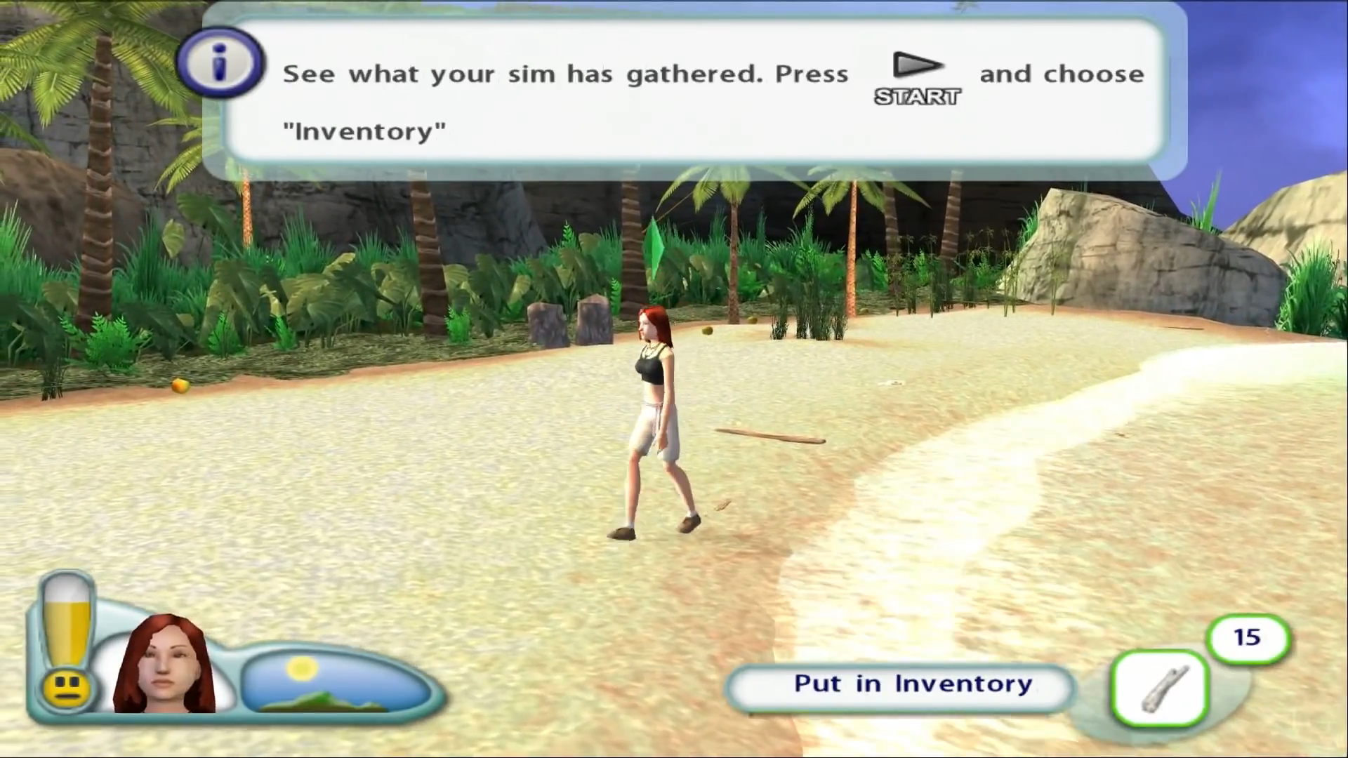 [HCM]game ps2 the sim castaway ( game mô phỏng )