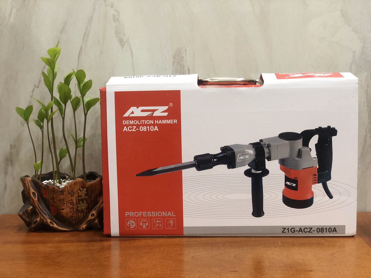 Máy đục bê tông ACZ Model 0810A-Hàng chính hãng