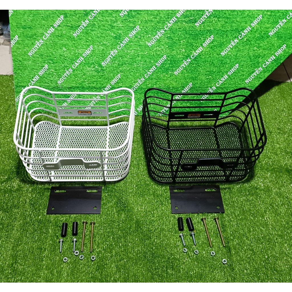 Rổ xe scoopy mẫu V2 Vuông