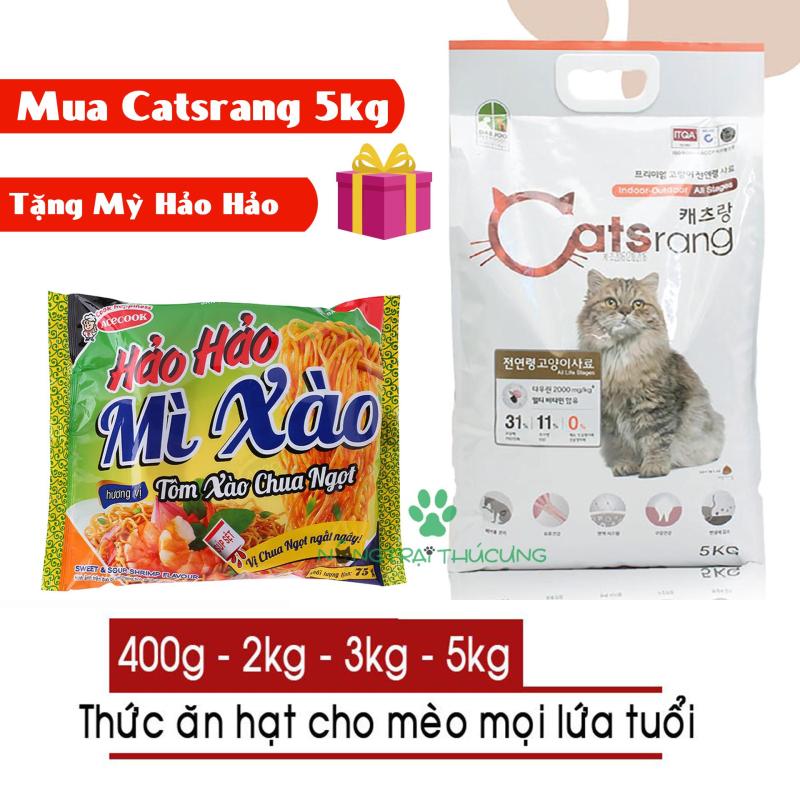 Thức ăn hạt cho mèo Hàn Quốc Catsrang - [Nông Trại Thú Cưng]