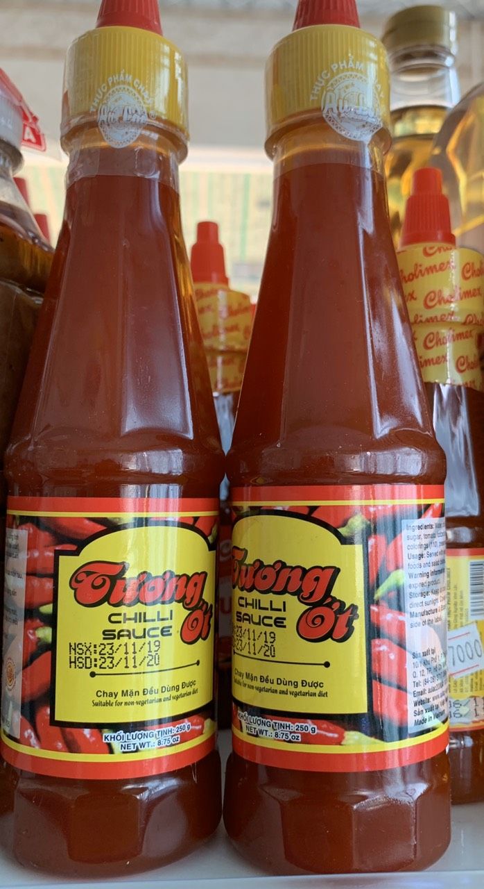 Tương ớt chay không tỏi