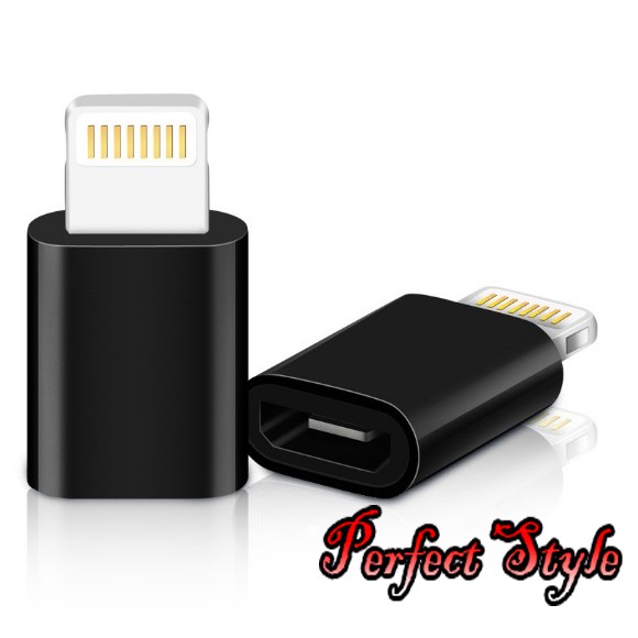 Đầu chuyển đổi từ cổng micro usb / type c sang lightning cho apple