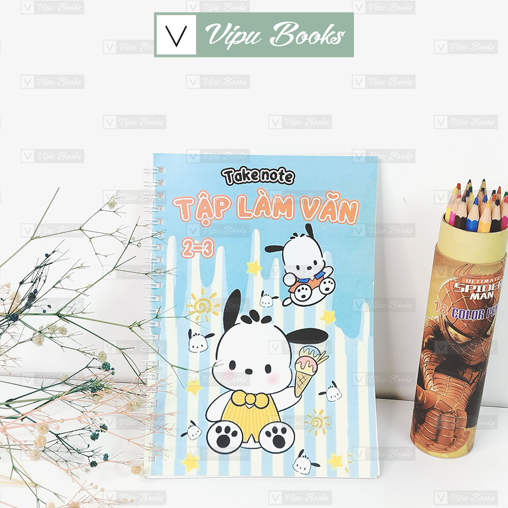 Sổ Tay Môn Tập Làm Văn 2-3 - Khổ Giấy A 5 ( Takenote Tập Làm Văn 2-3)
