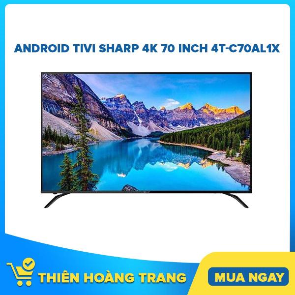 Bảng giá Android Tivi Sharp 4K 70 inch 4T-C70AL1X