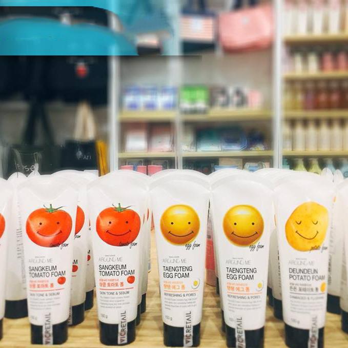 Sữa rửa mặt trứng sáng da Aroung Me Hàn Quốc 150ml