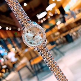 Đồng hồ Rolex Nữ sang Trọng đính đá, dây titan ko gỉ thumbnail