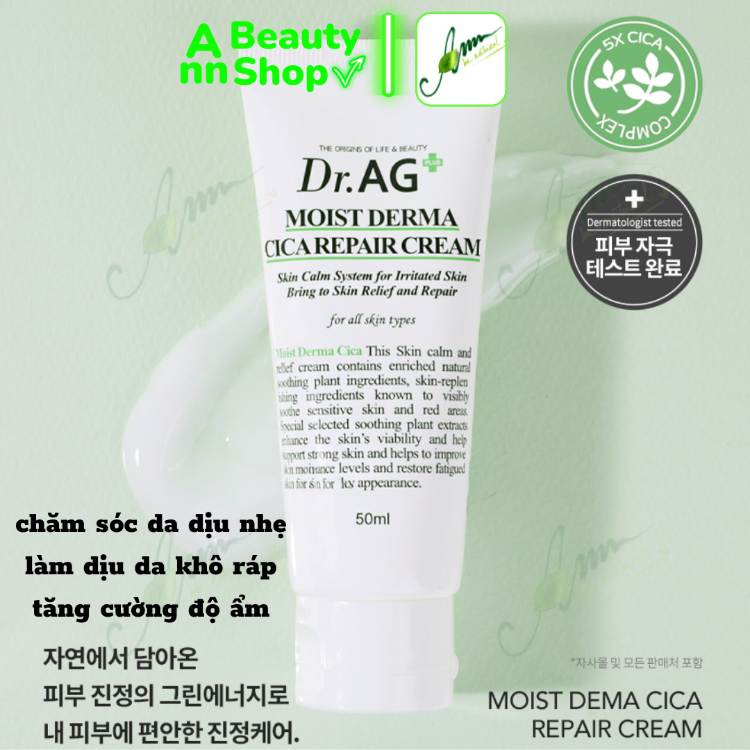 Kem Dưỡng Dr.AG+ Cica Cream