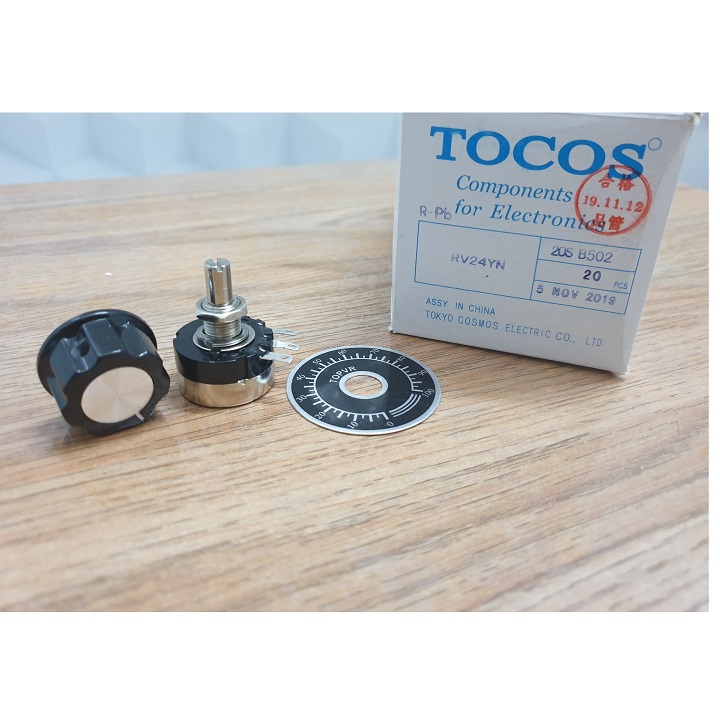 Chiết áp TOCOS RV24YN 20S B502 - 5k