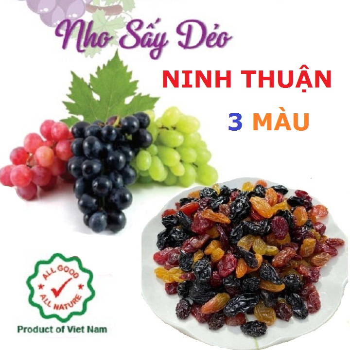 NHO Ninh Thuận SẤY DẺO 3 MÀU Hàng Việt 500G - PHUONGAN_SHOP