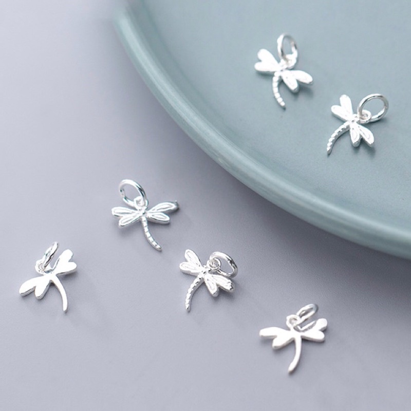 [S925] Charm bạc treo chuồn chuồn - MH268