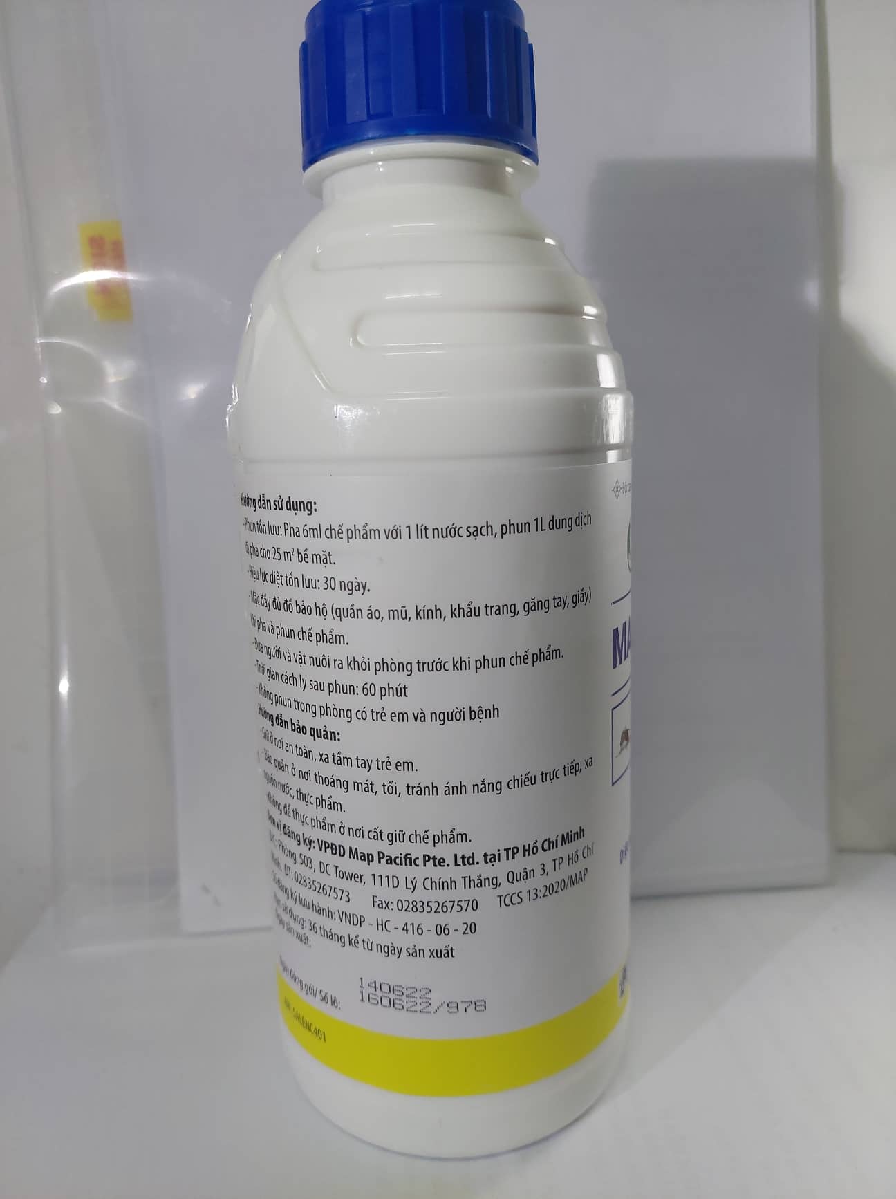 (Chính hãng) Map ALE 10SC (1 lít) Map Pacific - Singapore - Thuốc diệt Muỗi và côn trùng (ruồi, kiến, gián...)